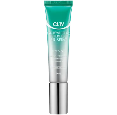 Cliv Premium Max Hyaluronic Stemcell BB Cream (Nawilżająco-łagodzący krem BB do twarzy z komórkami macierzystymi)
