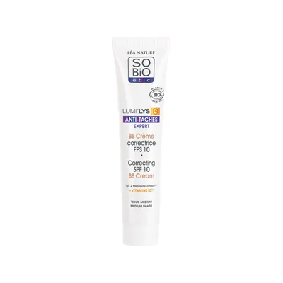SO'BiO Etic Lumi'Lys [C], Correcting SPF10 BB Cream (Krem BB przeciw przebarwieniom z witaminą C)