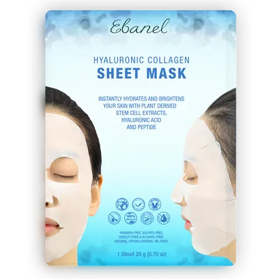 Ebanel Hyaluronic Collagen Sheet Mask (Maska w płachcie)