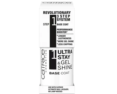 Catrice Ultra Stay & Gel Shine Base Coat (Baza pod lakier do paznokci)