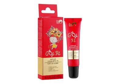 Bio World Goji Fit Soft Lip Scrub (Delikatny peeling do ust)