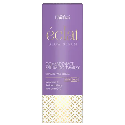 L'biotica Eclat Glow, Serum odmładzające serum do twarzy