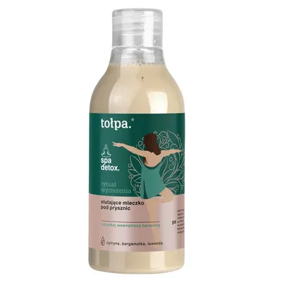 Tołpa Spa Detox, Otulające mleczko pod prysznic `Rytuał wyciszenia`