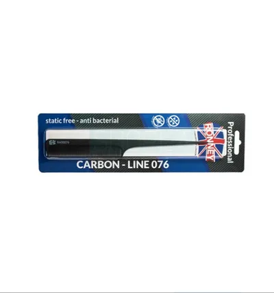 Ronney Carbon Line 076 (Antystatyczny grzebień 215 mm)