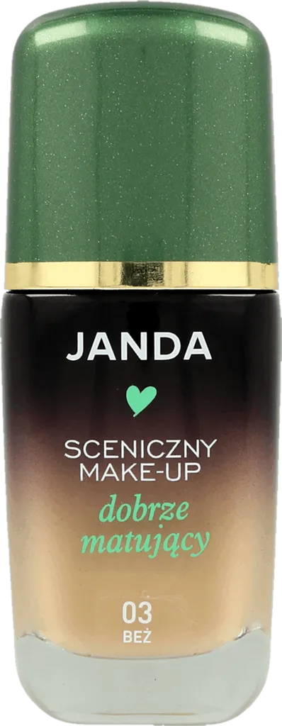 Janda Sceniczny make- up, Podkład do twarzy dobrze matujący