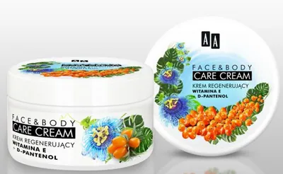 AA Face & Body Care Cream, Krem regenerujący z witaminą E i P-pantenolem