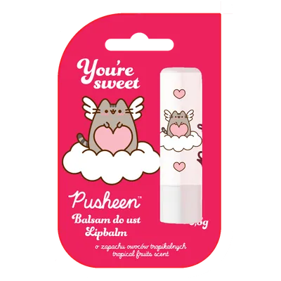 The Beauty Care Company Pusheen, Lipbalm, Balsam do ust o zapachu owoców tropikalnych