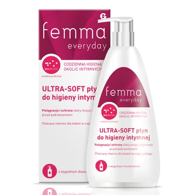 femma Everyday, Ultra - Soft,  Płyn do higieny intymnej