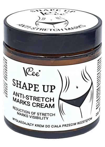 VCee Shape Up, Anti-Stretch Marks Cream (Wygładzający krem do ciała przeciw rozstępom)