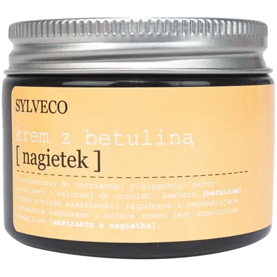 Sylveco Krem brzozowo - nagietkowy z betuliną [Krem z betuliną `Nagietek` ]