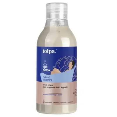 Tołpa Spa Detox Rytuał Odnowy, Krem-mus pod prysznic i do kąpieli