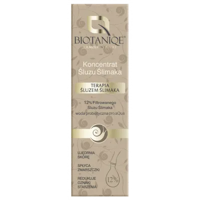 Biotaniqe Terapia Śluzem Ślimaka, Koncentrat śluzu ślimaka 12%