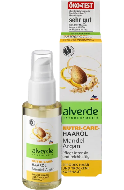 Alverde Haarol Mandel Argan (Olejek do włosów)