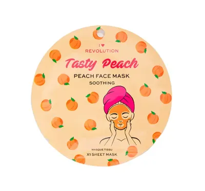 I Heart Revolution Tasty Peach Face Mask (Brzoskwiniowa maseczka do twarzy)