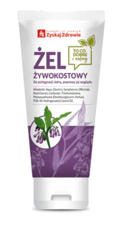 Zyskaj Zdrowie Żel żywokostowy do pielęgnacji skóry