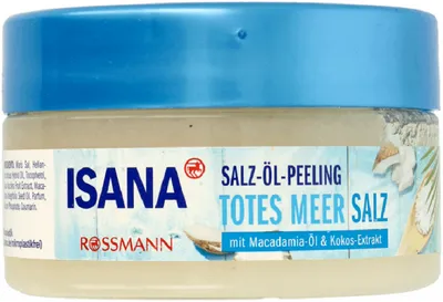 Isana Salz-Öl-Peeling Totes Meer Salz (Peeling solno-olejowy `Morze Martwe`)