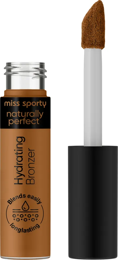 Miss Sporty Naturally Perfect, Hydrating Bronzer (Bronzer do twarzy)