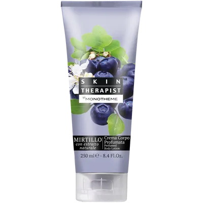 Monotheme Fine Fragrances Venezia Skin Therapist, Crema Corpo Profumata Mirtillo (Perfumowany balsam do ciała z ekstraktem z borówki)