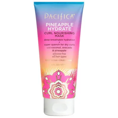 Pacifica Pineapple Hydrate, Curl Nourishing Mask (Odżywcza maska do włosów kręconych)