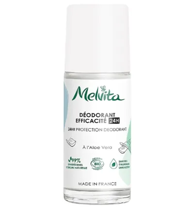 Melvita 24HR Protection Deodorant (Dezodorant do ciała z aloesem)