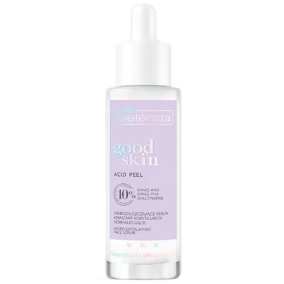 Bielenda Good Skin, Acid Peel Micro Exfoliating Face Serum (Mikrozłuszczające serum kwasowe korygująco-normalizujące)