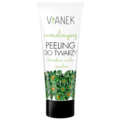 Vianek Seria Zielona, Normalizujący peeling do twarzy