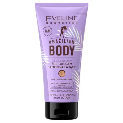 Eveline Cosmetics Brazilian Body, Ujędrniający żel-balsam samoopalający
