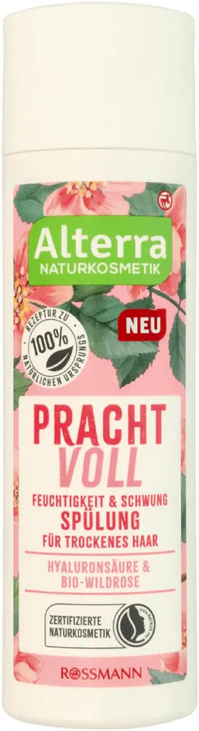 Alterra Pracht Voll, Feuchtigkeit & Schwung Spülung für Trockenes Haar (Nawilżająca odżywka do włosów)