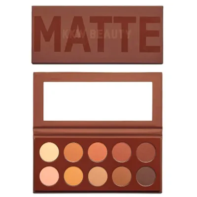 KKW Beauty Matte Cocoa Eyeshadow Palette (Paleta 10 cieni do powiek)