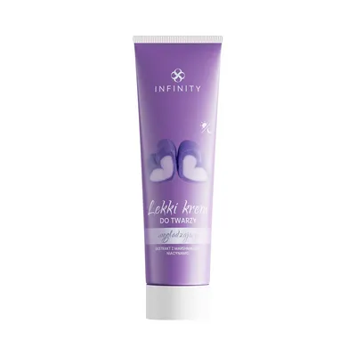 Infinity Lekki krem do twarzy wygładzający `Ekstrakt z marshmallow + niacynamid`