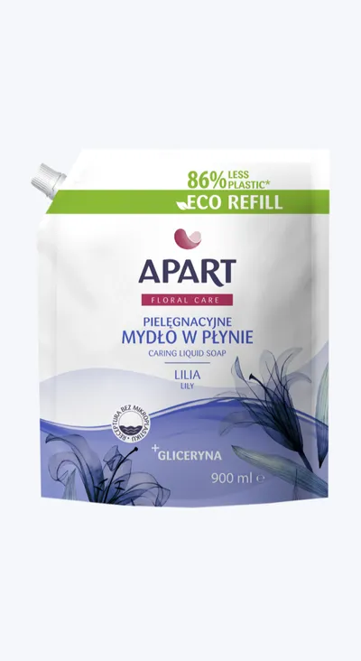 Apart Floral Care, Caring Liquid Soap Lily (Pielęgnacyjne mydło w płynie `Lilia`)