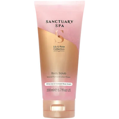 Being by Sanctuary Spa Lily & Rose Collection, Body Scrub (Peeling do ciała)