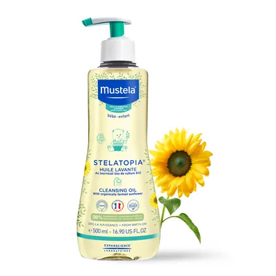 Mustela Bebe-Enfant, Stelatopia, Huile Lavante (Olejek myjący)