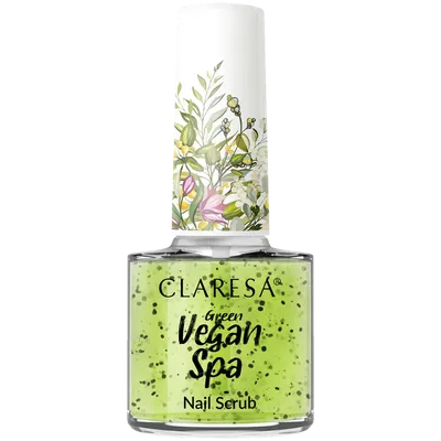 Claresa Green Vegan Spa, Nail Scrub (Scrub do paznokci)