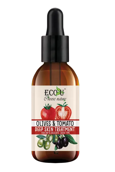 Eco U Kuracja do twarzy `Pomidor i oliwki`