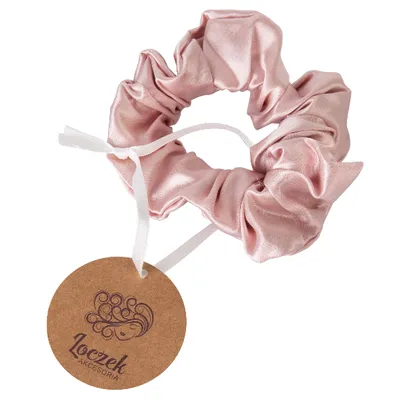 Loczek Jedwabna scrunchie