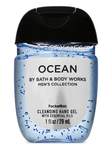 Bath & Body Works Cleansing Hand Gel with Essential Oils Ocean (Oczyszczający żel do rąk)
