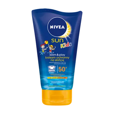 Nivea Sun. Kids Swim & Play Balsam ochronny na słońce SPF 50