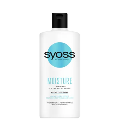 Syoss Moisture Conditioner (Odżywka nawilżająca do włosów suchych i osłabionych z kompleksem aminokwasów i wodą klonową)