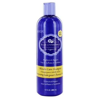 Hask Blue Chamomile & Argan Oil, Blonde Care Shampoo (Szampon do włosów blond)