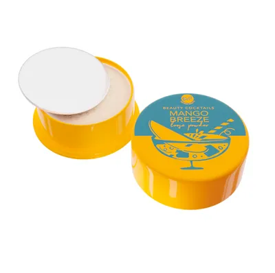 Bell Beauty Coctails, Mango Breeze Loose Powder (Utrwalająco-odświeżający sypki puder do twarzy)