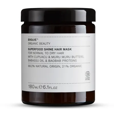 Evolve Organic Beauty Superfood Shine Hair Mask (Odżywcza maska do włosów)
