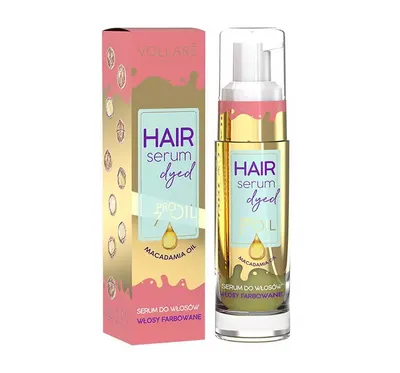 Vollare Cosmetics PROils, Color & Shine Hair Serum (Serum do włosów farbowanych)
