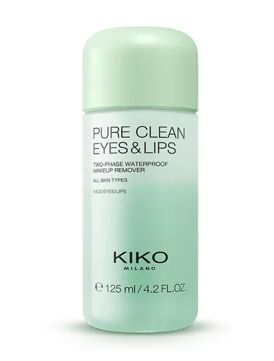 Kiko Milano Pure Clean (Dwufazowy płyn micelarny do oczu i ust)