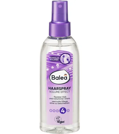 Balea Volume Effect, Hair Spray (Spray do włosów nadający objętość)