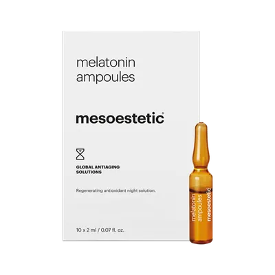Mesoestetic Melatonin Ampoules (Kuracja regenerująca na noc w ampułkach)