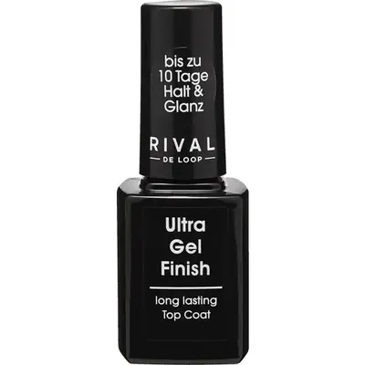 Rival de Loop Ultra Gel Finish, Long Lasting Top Coat (Żelowy top do paznokci)