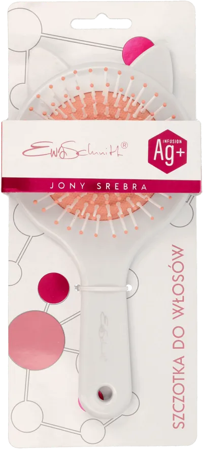 Ewa Schmitt Szczotka do włosów kocie uszy `Jony srebra`