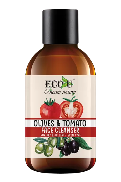 Eco U Żel do mycia twarzy `Pomidor i oliwki`