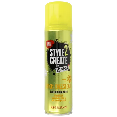 Isana Style 2 Create, Lemon Cheesecake, Trockenshampoo (Suchy szampon)